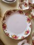 Сервиз за чай/кафе Royal Albert Old County Rose , снимка 2