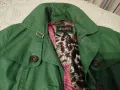 Зелен шлифер/манто - № 38, промазана материя, снимка 9
