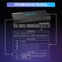 4K/60Hz HDMI KVM превключвател USB 3.0, 2 монитора - 2 компютъра EDID, снимка 7
