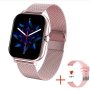 LIGE 2023 Смарт часовник за жени с подарък верижка, пълен сензорен екран, Bluetooth повиквания, снимка 1 - Смарт гривни - 40869988