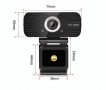Видеоконференция FULLHD 1080P 30fps Универсална Web Камера с Микрофон за PC Smart TV STB TV Box 130°, снимка 10