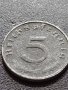 Две монети 1 райхспфенинг 1937г. / 5 райхспфенинг 1940г. Трети райх с СХВАСТИКА редки 28602, снимка 10