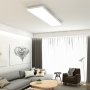 LED панел  Ултра-тънък  - Таванна лампа Правоъгълна (100 x 25 х 6 см), снимка 4