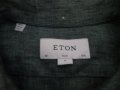 Мъжка риза с дълъг ръкав от лен Eton, снимка 4