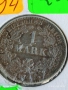 Сребърна монета 1 марка 1906г. DEUTSCHE RAICH рядка за КОЛЕКЦИЯ 20794, снимка 6