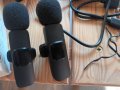 Безжични микрофони-репортерски за APPLE, снимка 6