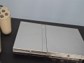 Playstation 2 slim silver с два джойстика, снимка 2