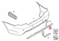51127897216,спойлер задна броня BMW М5 E60,Е61, снимка 3