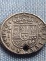 Сребърна монета 2 реала 1717г. Филип пети Мадрид Испания 13613, снимка 6