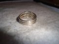 СТАР СРЕБЪРЕН РЕТРО ПРЪСТЕН ВИСОКА ПРОБА СРЕБРО МАЙСТОСКИ - Тип КРАЛСКА ПЛЕТКА ОРНАМЕНТИКА 27349, снимка 12
