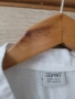 Нова бяла и синя блузка памучна материя ESPRIT , снимка 2
