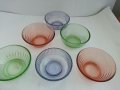 Стъклени купички цветно стъкло, снимка 7