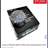 Casio   gbd h 1000, снимка 10 - Водоустойчиви - 38789603