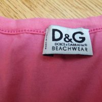 Dolce & Gabbana дамска плажна блузка L, снимка 4 - Тениски - 28895554