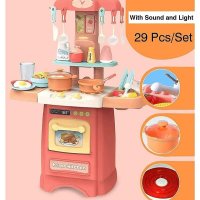 Детска кухня за игра Fashion Kitchen, светлина, звук, вода, снимка 4 - Други - 43430107