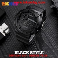 Спортен часовник SKMEI черен хронометър аларма - 1243, снимка 13 - Мъжки - 26836756