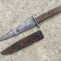 стар, британски окопен нож - WWI, снимка 2 - Антикварни и старинни предмети - 37795931