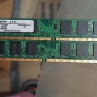 2 броя памет DDR2 2GB PC2-6400 Kingston KVR800D2N6/2G, снимка 2 - RAM памет - 43666173