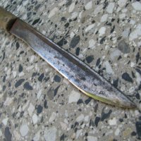 Овчарски нож кама, снимка 3 - Антикварни и старинни предмети - 28805895
