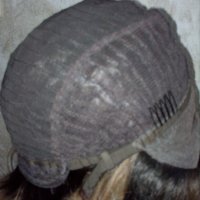 НОВА перука - боб -омбре тъмнокестеняво към платинено русо, снимка 9 - Аксесоари за коса - 36683118