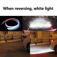 Многоцветна RGB Стоп LED Automat, светеща сигнална лента за багажник на кола, светодиодна цветомузик, снимка 11 - Аксесоари и консумативи - 28033852