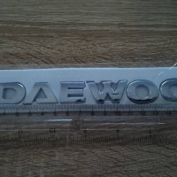 Надпис нов стил Daewoo Деу, снимка 3 - Аксесоари и консумативи - 37715625