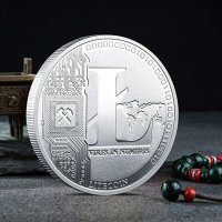 25 Лайткойн монета / 25 Litecoin ( LTC ) - Silver, снимка 3 - Нумизматика и бонистика - 20207015