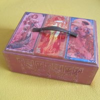  Оригинална кутия с капак за спомени, снимка 1 - Декорация за дома - 28142573