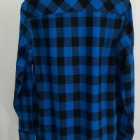 Мъжка памучна риза каре Brave soul, размери - M и L.            , снимка 2 - Ризи - 39268444