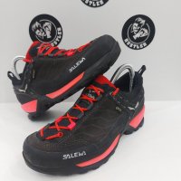 Дамски туристически обувки SALEWA MTN GTX GORE-TEX. Номер 38.5 , снимка 1 - Маратонки - 43397598