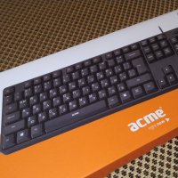 Клавиатура ACME - USB /кирилица , снимка 7 - Клавиатури и мишки - 28357219