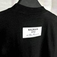 Оригинална мъжка тениска Balmain , снимка 2 - Тениски - 43879291