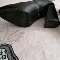 Черни елегантни обувки , снимка 4 - Дамски обувки на ток - 26309763