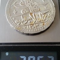 Османска Турция 100 пара ЮЗЛУК 1203/4 Селим 3 сребро монета , снимка 8 - Нумизматика и бонистика - 40803177