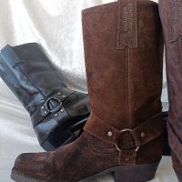 мото тиин боти, УНИСЕКС БОТУШИ кафяви, 42 - 43, BIKER BOOTS, рокер боти, чопър, хард, снимка 8 - Мъжки ботуши - 43929136