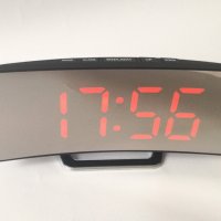 Огледален лед часовник(час, аларма, термометър), снимка 8 - Други - 28651687