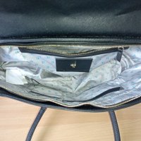Черна чанта Trussardi jeans , снимка 3 - Чанти - 38888097