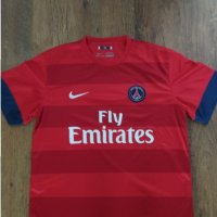 Nike Paris Saint Germain Fly Emirates - страхотна футболна тениска, снимка 3 - Тениски - 33641061