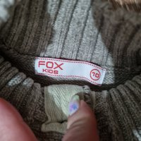 Кафяв пуловер FOX 128/134см-6лв., снимка 2 - Детски пуловери и жилетки - 23714258