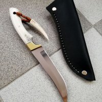 Ръчно изработен ловен нож от марка KD handmade knives ловни ножове, снимка 1 - Бойлери - 35368969