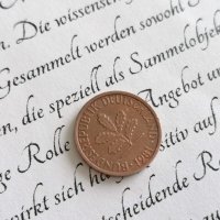 Монета - Германия - 1 пфениг | 1981г.; серия G, снимка 2 - Нумизматика и бонистика - 38897979
