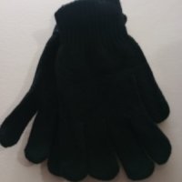 Мъжки черни плетени ръкавици, снимка 3 - Ръкавици - 42952806