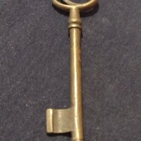 Стар рядък бронзов ключ за КОЛЕКЦИЯ ДЕКОРАЦИЯ 41009, снимка 4 - Други ценни предмети - 43279484