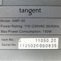 Tangent AMP-50, снимка 8 - Ресийвъри, усилватели, смесителни пултове - 40516337