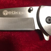 Полуавтоматичен нож BOKER 90х205мм, снимка 2 - Ножове - 39423178