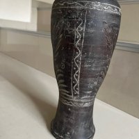 Стара ваза керамична, снимка 3 - Вази - 43046966