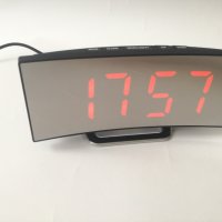 Огледален лед часовник(час, аларма, термометър), снимка 3 - Други - 28651687