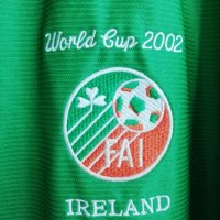Ireland Umbro World Cup 2002 Vintage Ирландия оригинална тениска фланелка XL , снимка 4 - Тениски - 43374650