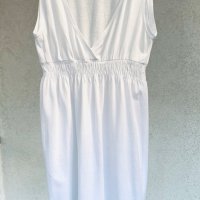 Бяла рокля BROADWAY,100% comfortable , снимка 1 - Рокли - 37271936