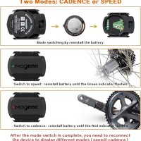 Magene Сензор за скорост/каданс при колоездене на открито/на закрито, безжичен Bluetooth/, снимка 6 - Аксесоари за велосипеди - 43958566